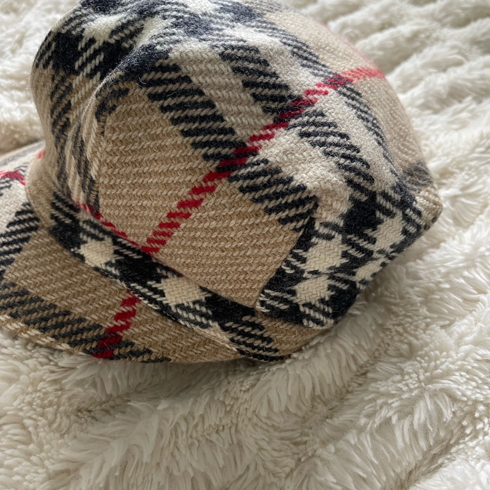 Burberry Newsboy hat in classic plaid - size M - Picture 4 of 8